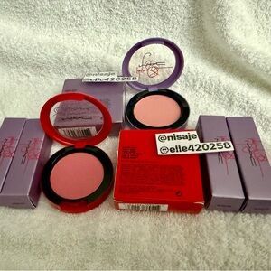 MAC Sharon & Kelly Osbourne Blushes & ***Four*** Kelly Yum Yum Lipsticks Discont